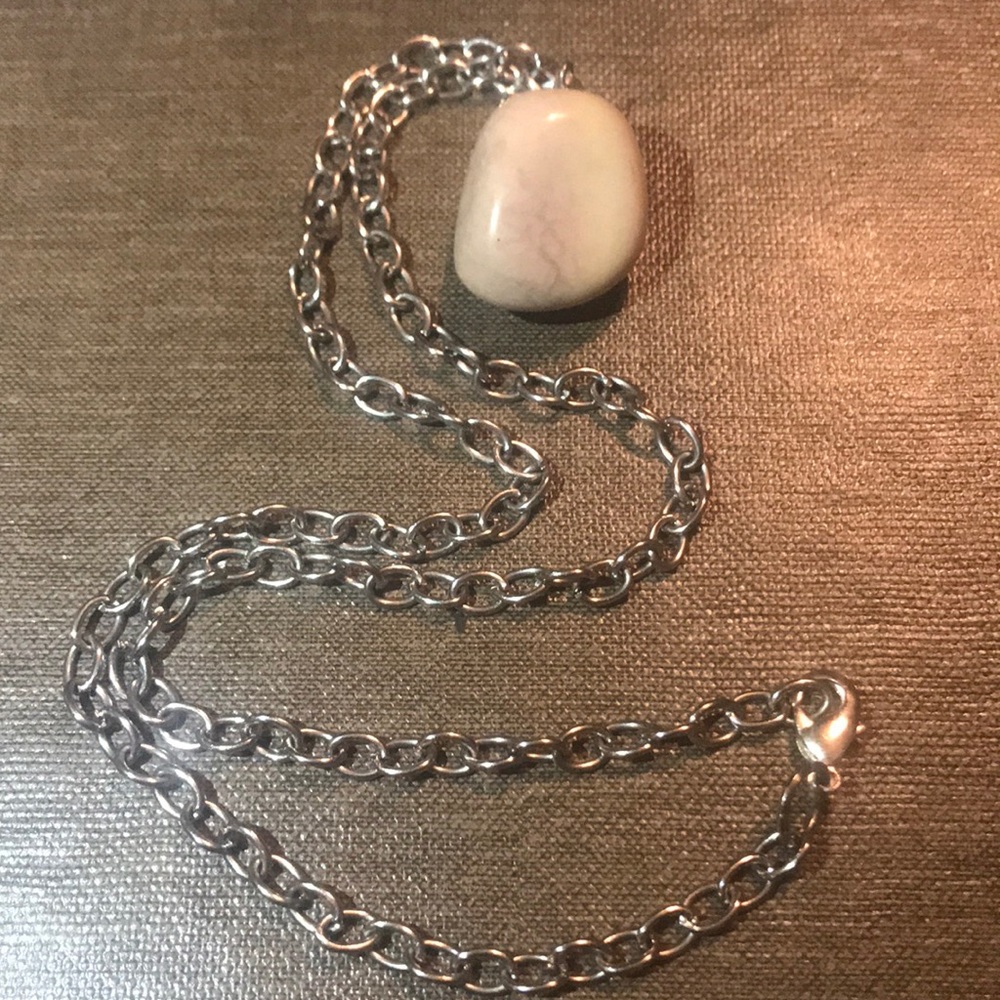 Jasper Pendant Necklace
